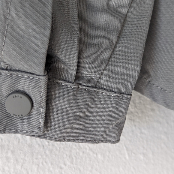 Zara Men's cotton canvas jacket - Picture 6 of 15